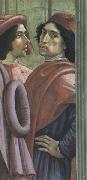 Domenico Ghirlandaio Detail from Saint Francis Restoring a Child to Life china oil painting reproduction